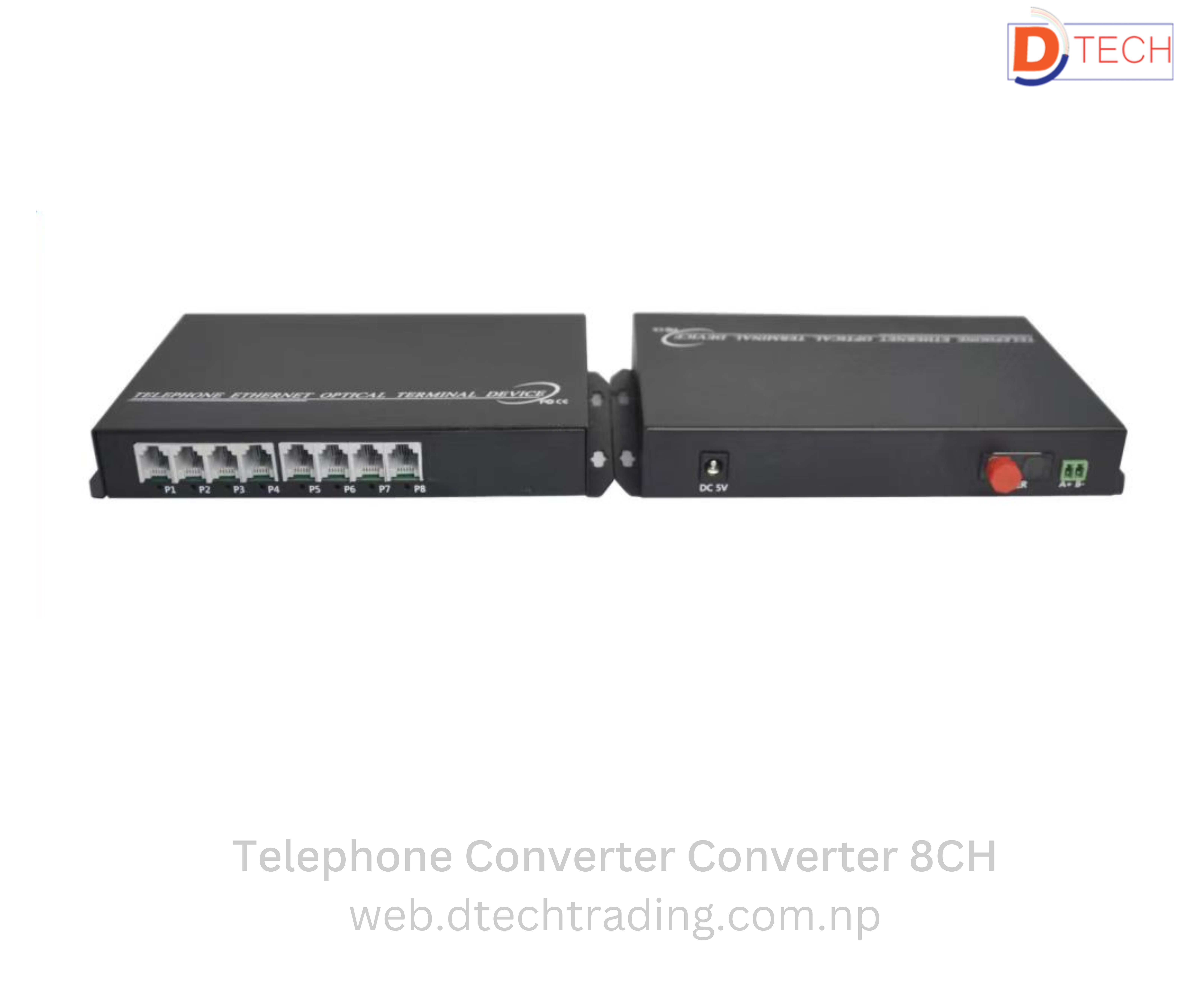 Telephone Converter Converter 8CH